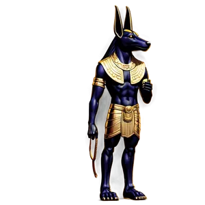 Anubis In Gold Color Png 41 PNG image