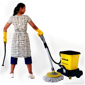 Apartment Cleaning Lady PNG Ery PNG