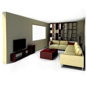 Apartment Entertainment Room PNG Nym69 PNG