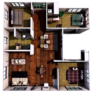 Apartment Floor Plan Png 06262024 PNG image