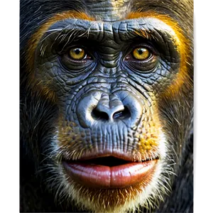 Ape Face Closeup Png 99 PNG image