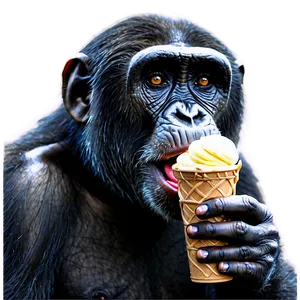 Ape With Ice Cream Summer Png Tls28 PNG image