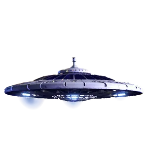 Apocalyptic Flying Saucer Arrival PNG 58