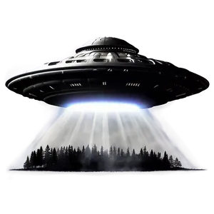 Apocalyptic Flying Saucer Arrival PNG Dlq PNG