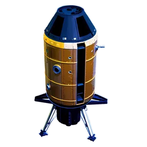 Apollo 11 Capsule PNG Anu