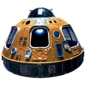 Apollo 11 Command Module PNG 06242024