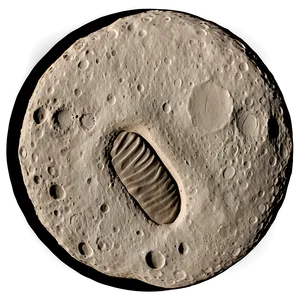 Apollo 11 Footprint PNG 3