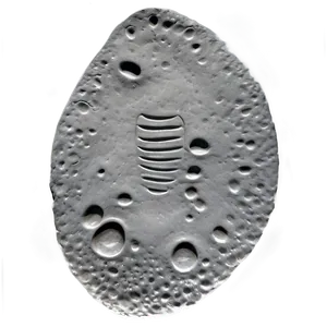 Apollo 11 Footprint PNG Crj34