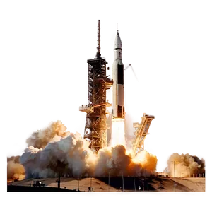 Apollo 11 Historic Launch PNG Jyu PNG