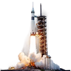 Apollo 11 Liftoff PNG Sdc