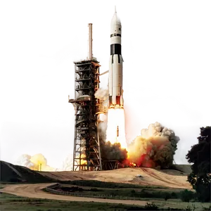 Apollo 11 Liftoff PNG Xmw PNG