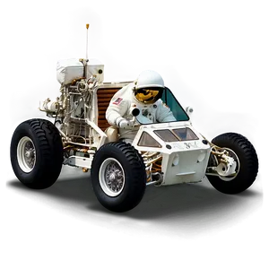 Apollo 11 Lunar Roving PNG 06242024