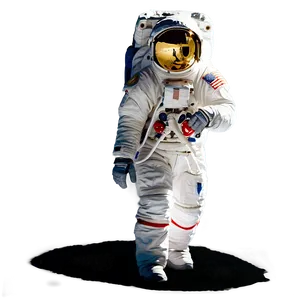 Apollo 11 Moonwalk Png 06242024 PNG image