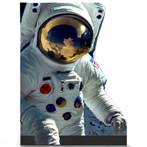 Apollo 11 Moonwalk Png 06242024 PNG image