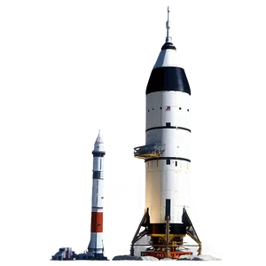 Apollo 11 Saturn V PNG 06242024