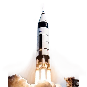 Apollo 11 Saturn V PNG Fir