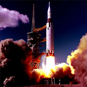 Apollo 11 Takeoff PNG 06242024