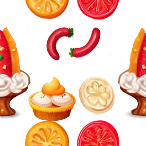 Appealing Cute Food PNG 06252024