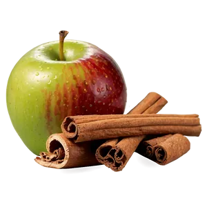 Apple And Cinnamon PNG Una PNG
