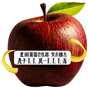 Apple Fruit A PNG