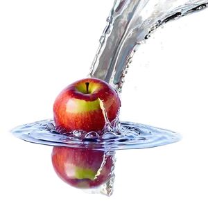 Apple Fruit Splash Png 65 PNG image