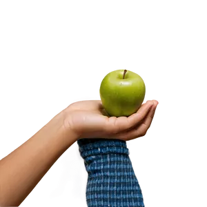 Apple In Hand PNG 47 PNG