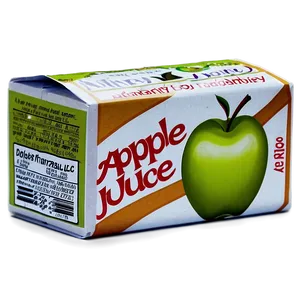 Apple Juice Box Transparent Png Cvj61 PNG image