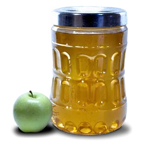 Apple Juice In Outdoor Setting Png 06132024 PNG image