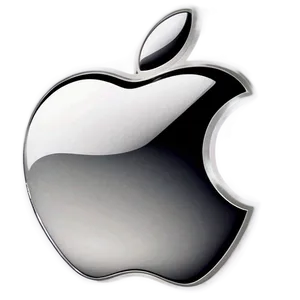 Apple Logo In Monochrome Png Vtv29 PNG image