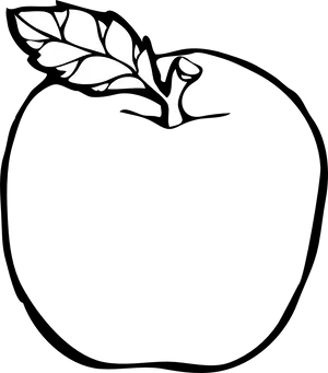 Apple Logo Silhouette