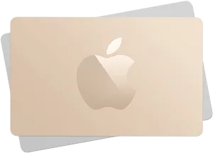 Apple Logo Visiting Card Mockup PNG image