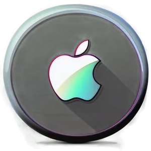 Apple Logo With Shadow Effect Png 05232024 PNG image
