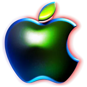 Apple Logo With Shadow Effect Png 05232024 PNG image