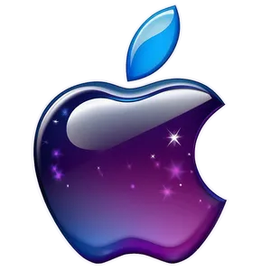 Apple Logo With Stars Png Khe36 PNG image