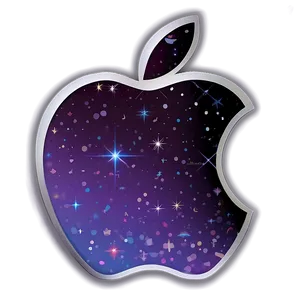 Apple Logo With Stars Png Ogm PNG image