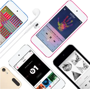 Apple Music Experiencei Podsand Earphones PNG