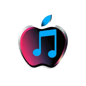 Apple Music Logo For T-shirt Print Png Rhb PNG image