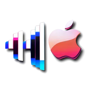 Apple Music Logo Sticker Design Png Hxa25 PNG image