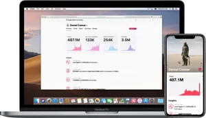 Apple Musicfor Artists Dashboard Example PNG