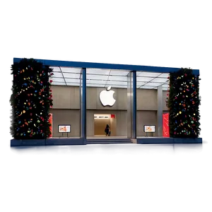 Apple Store Holiday Decor Png Ugh PNG image