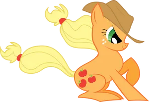 Applejack My Little Pony Vector