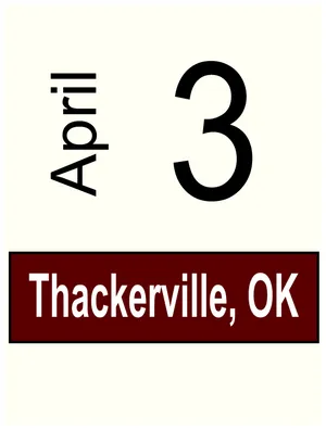 April3 Thackerville O K Event PNG image