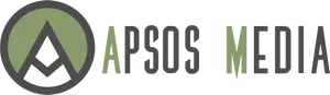 Apsos Media Logo Design PNG image