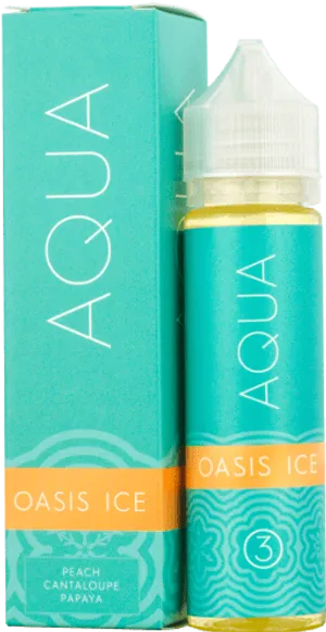 Aqua Oasis Ice Vape Juice PNG image