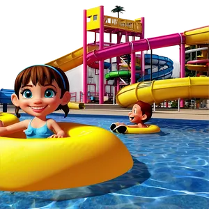 Aqua World Water Park Png 06282024 PNG image