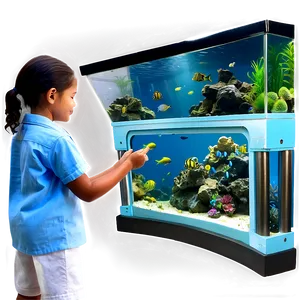 Aquarium Visit Field Trip PNG 06292024
