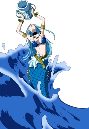 Aquarius Zodiac Water Bearer Anime PNG
