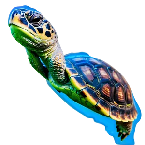 Aquatic Turtle Underwater Png 06242024 PNG image