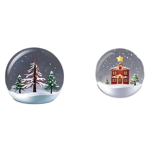 Arbol De Navidad In A Snow Globe PNG 62 PNG