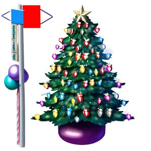 Arbol De Navidad In Shopping Mall Png Qtw PNG image